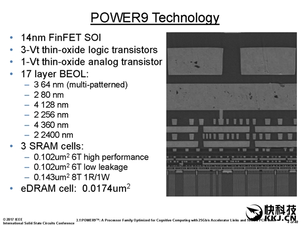 IBM Power9曝光：14nm工艺、24核心96线程